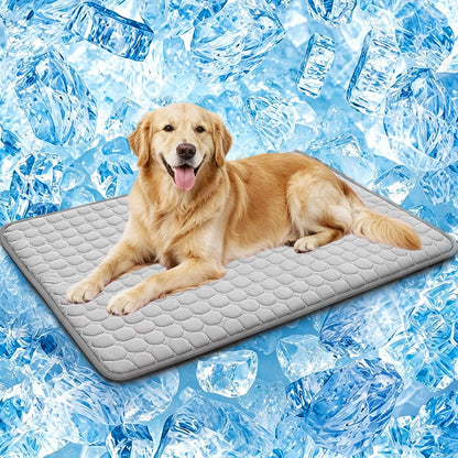 Dog Cooling Mat,Upgraded Arc-Chill Non-Slip Washable Cool Pad | Cooling Mat for Dogs Q-Max 0.4 Breathable Washable,Foldable,Suit for Indoor Outdoor Summer Use for Cats Dogs