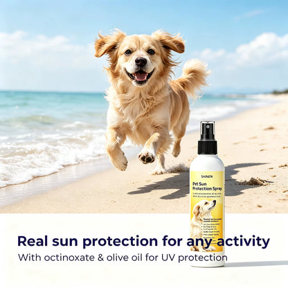 Custom Factory OEM ODM Private Label Natural Safe Formula for Pets and Dog Spf 30 Sunscreen Spray